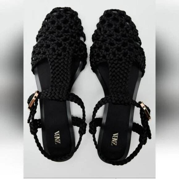 Zara Shoes - ZARA FLAT CAGE SANDALS